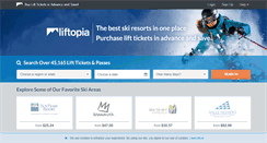 Desktop Screenshot of liftopia.com
